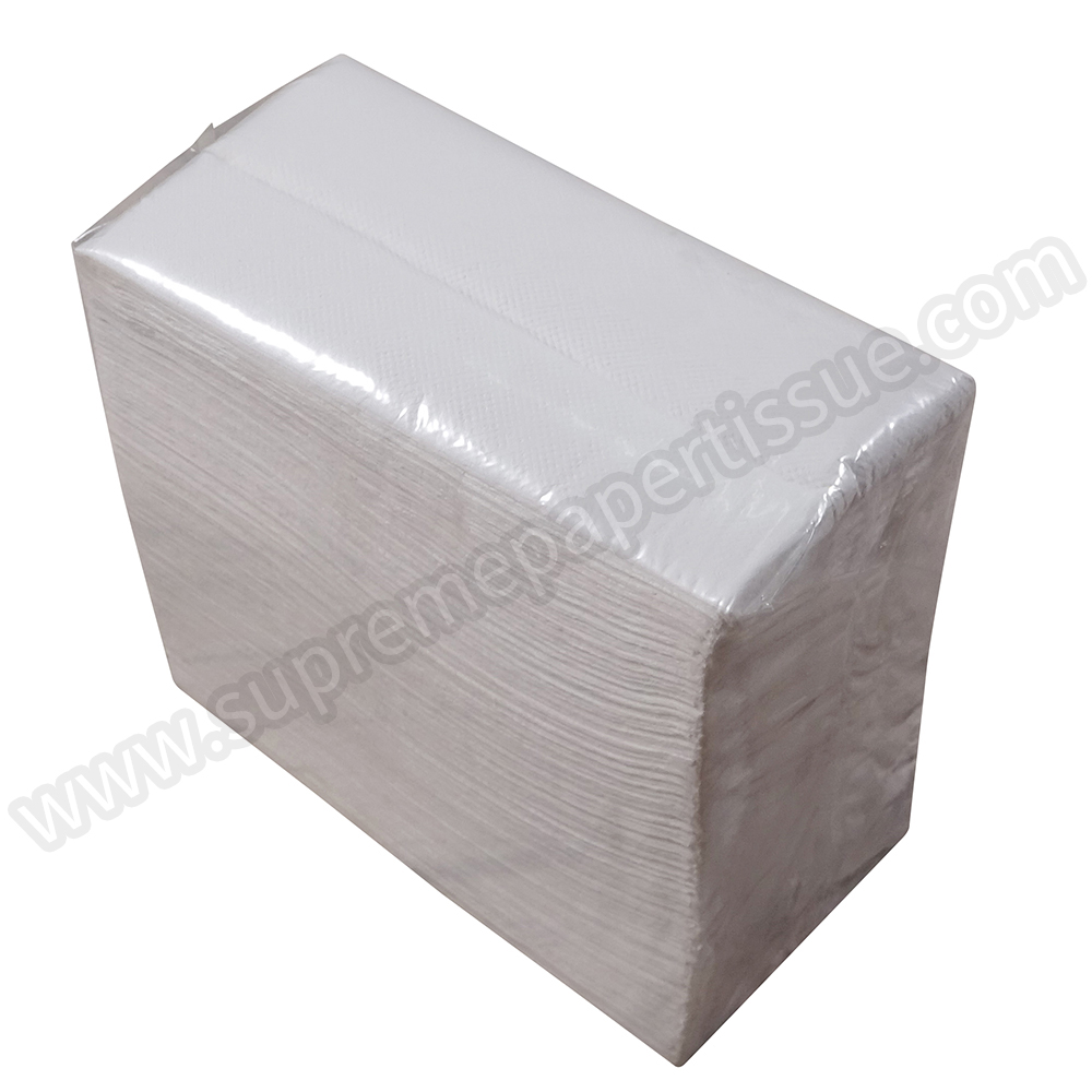 Tall Fold Napkin 1/6 Fold Virgin White - Napkin Tissue - 1