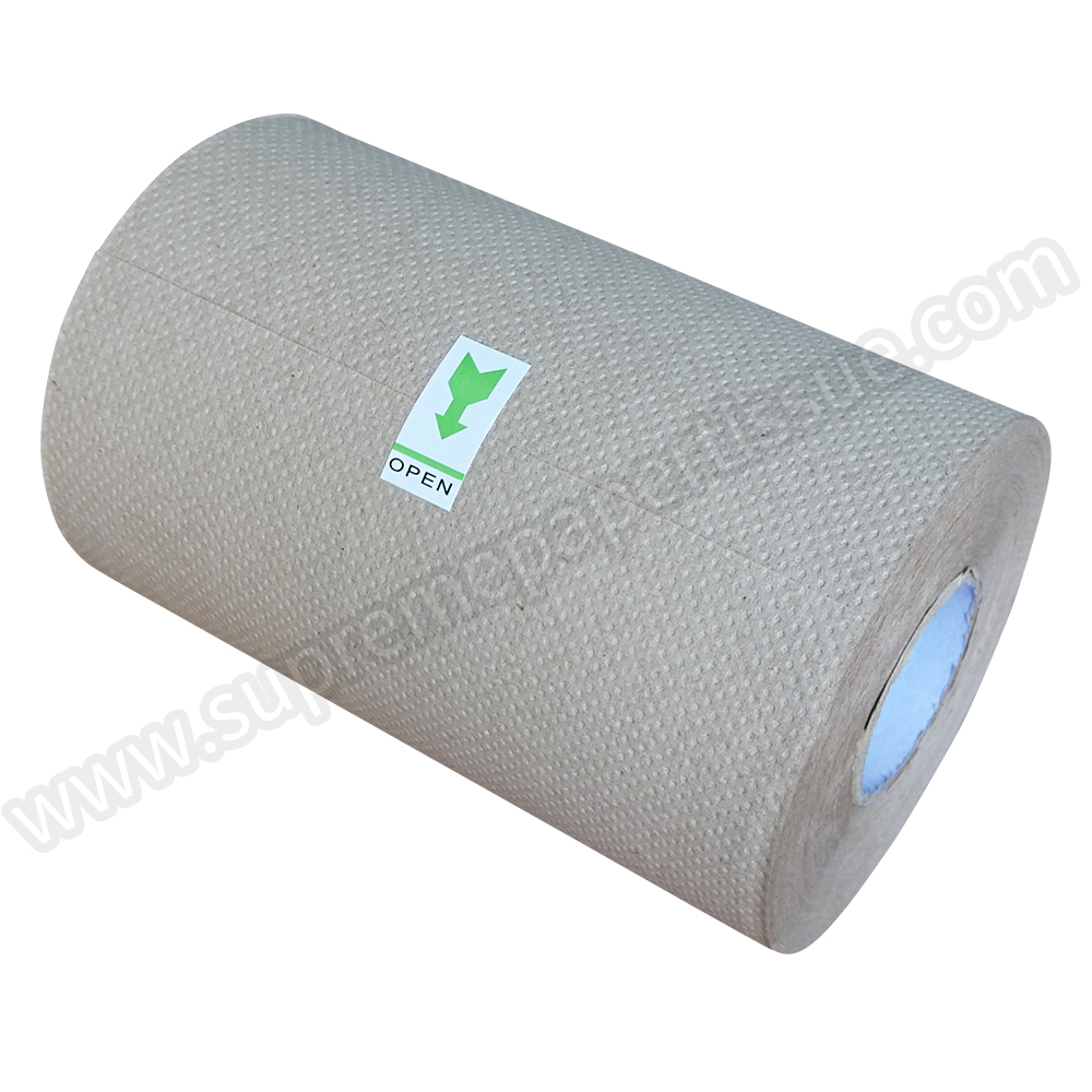 Hardwound Roll Paper Hand Towel Recycle Brown - Hardwound Roll Paper Towel - 1