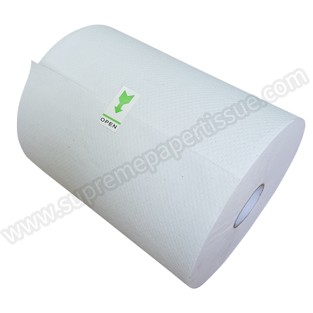 Hardwound Roll Paper Hand Towel Recycle White - Hardwound Roll Paper Towel - 1