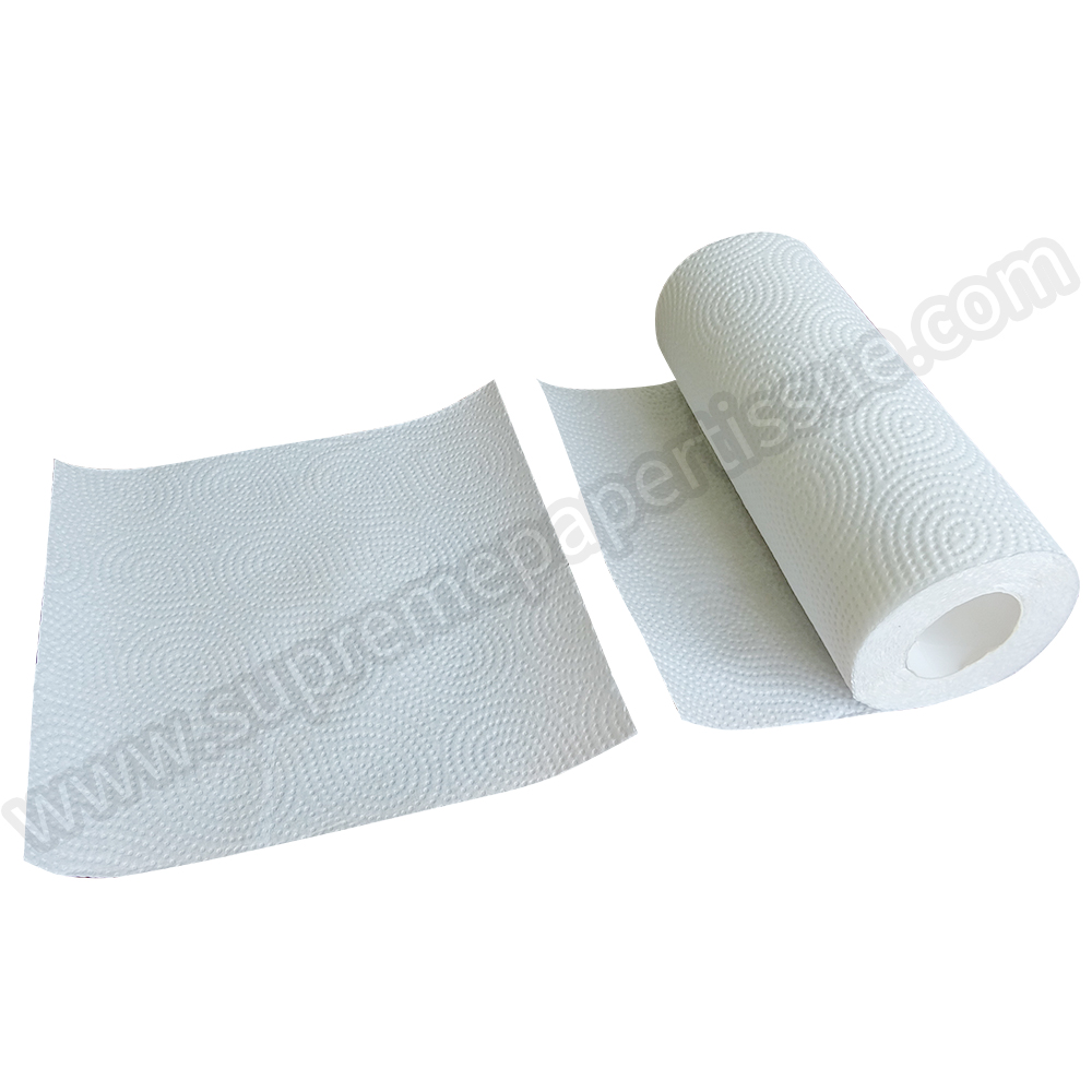Kitchen Roll Towel Virgin White - Kitchen Towel & Kitchen Tissue - 8