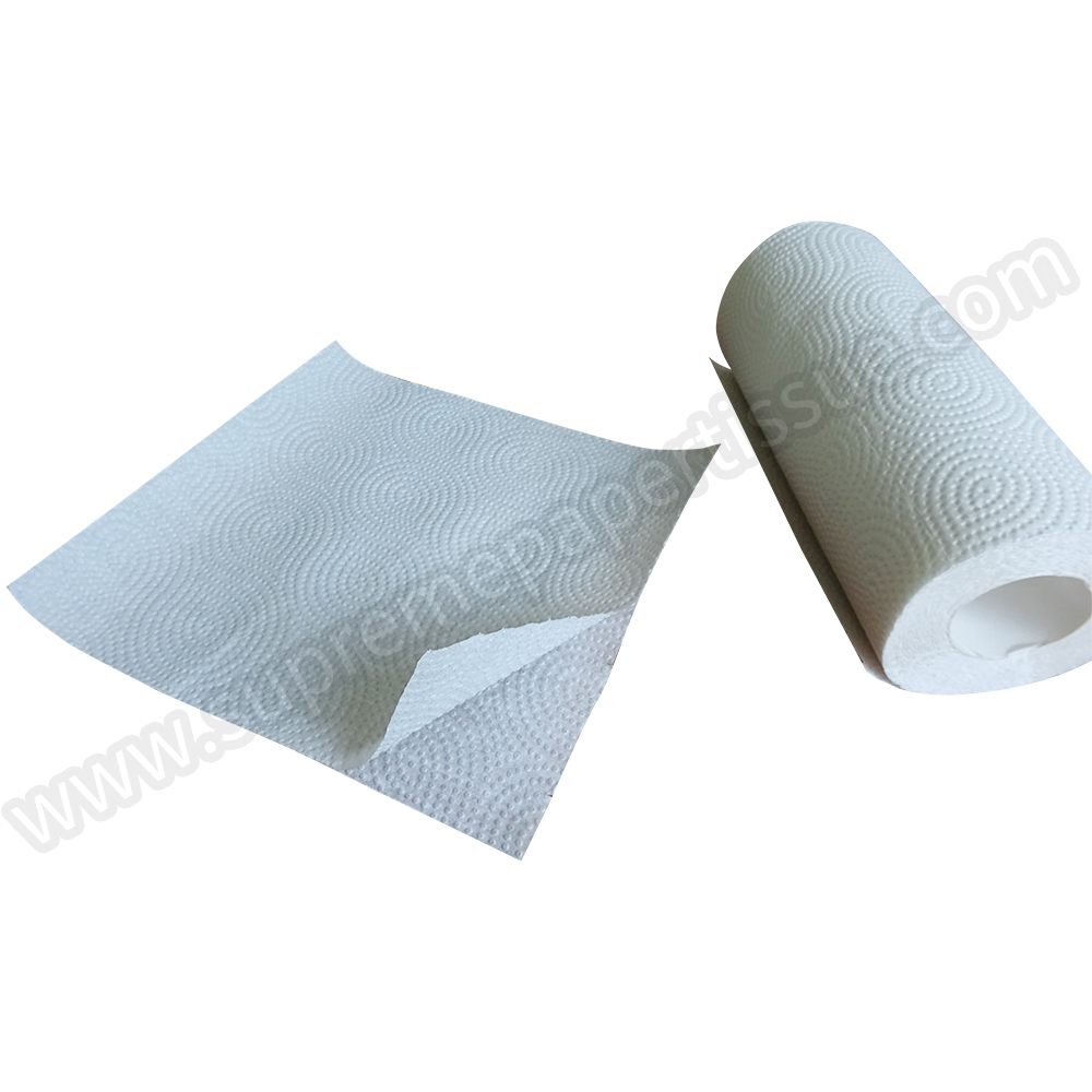 Kitchen Roll Towel Virgin White - Kitchen Towel & Kitchen Tissue - 12