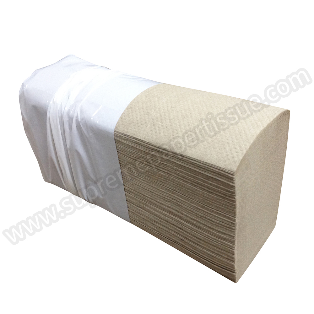 Multifold Paper Hand Towel Recycle Brown - Paper Hand Towel - 3