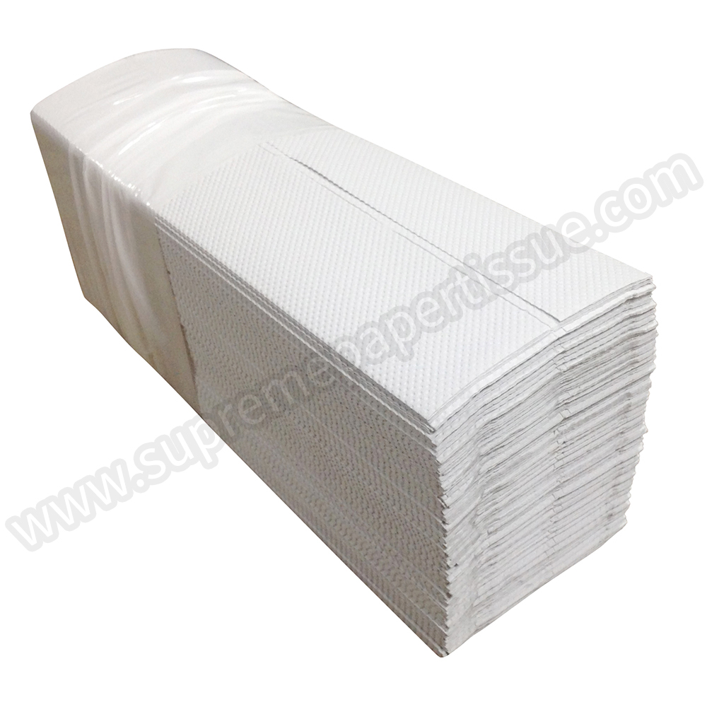 C-Fold Paper Hand Towel Recycle White - C Fold Paper Hand Towel - 3