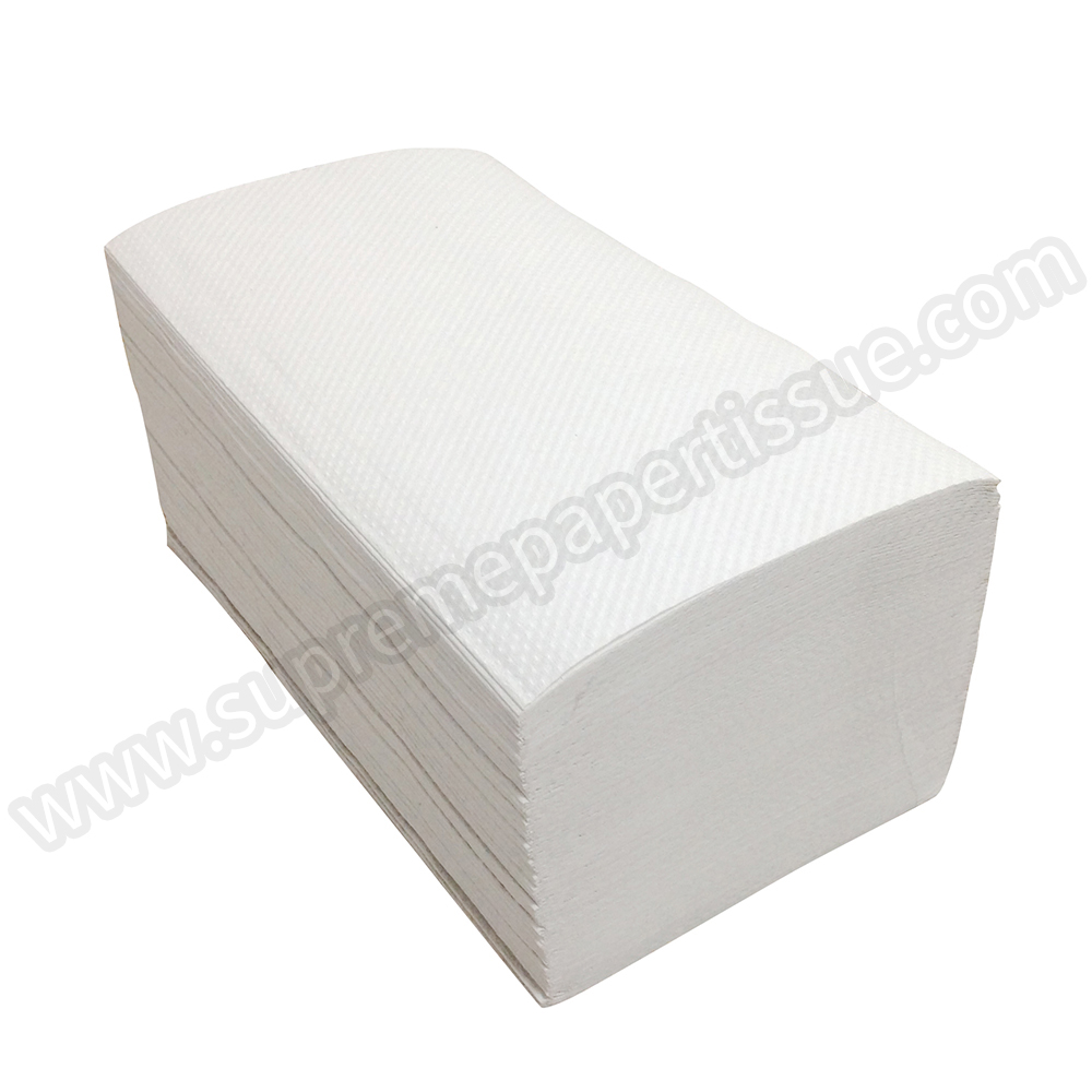 Single-Fold Paper Hand Towel Recycle White - SingleFold V Fold Paper Hand Towel - 5