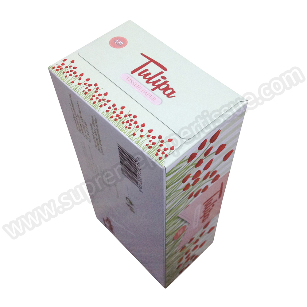 Flat Box Facial Tissue Virgin White - Box Facial Tissue - 2