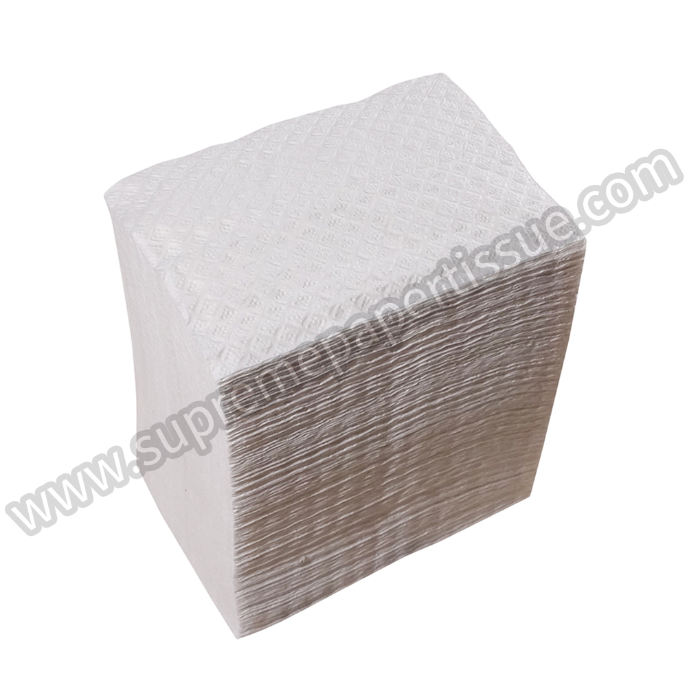 Low-Fold Napkin 1/6 Fold Virgin White - Low Fold Napkin - 4
