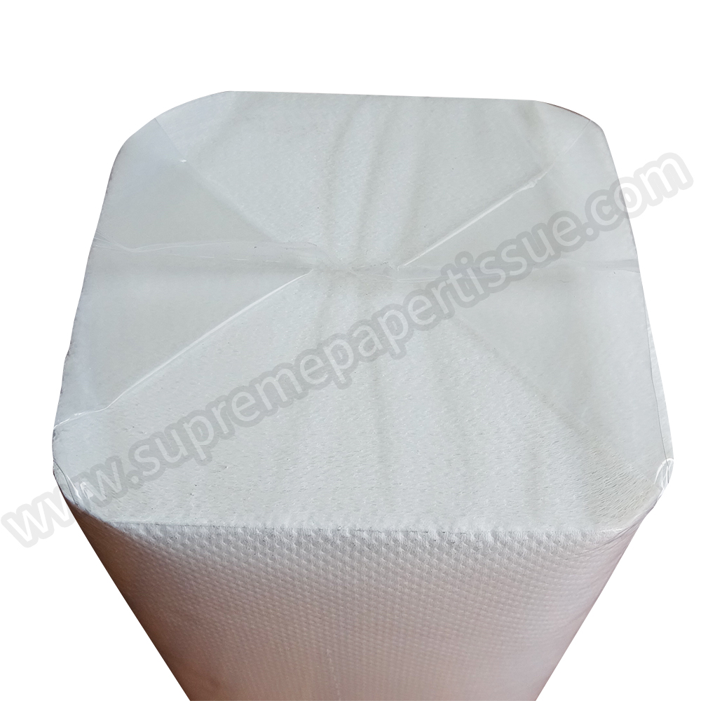 Quilted 2Ply Interfold Wipe Towel Virgin White - Paper Wipes - 4