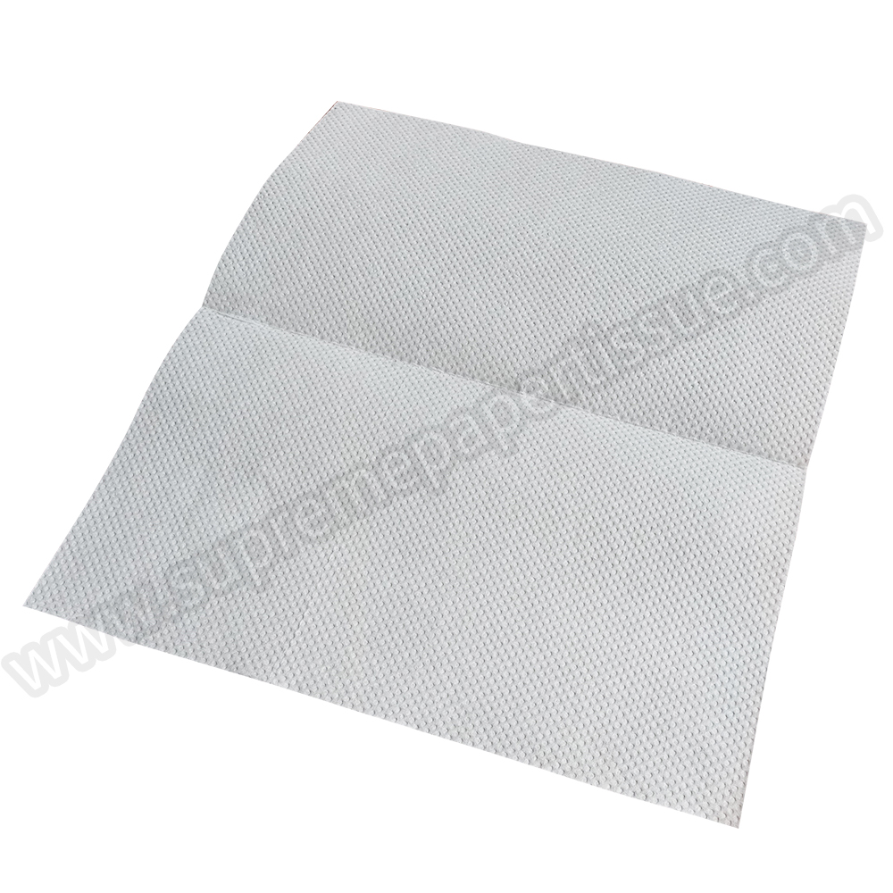 Quilted 2Ply Interfold Wipe Towel Virgin White - Paper Wipes - 7