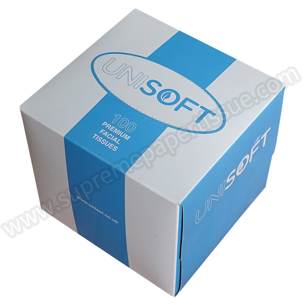 Cube Box Facial Tissue Virgin White - Box Facial Tissue - 1