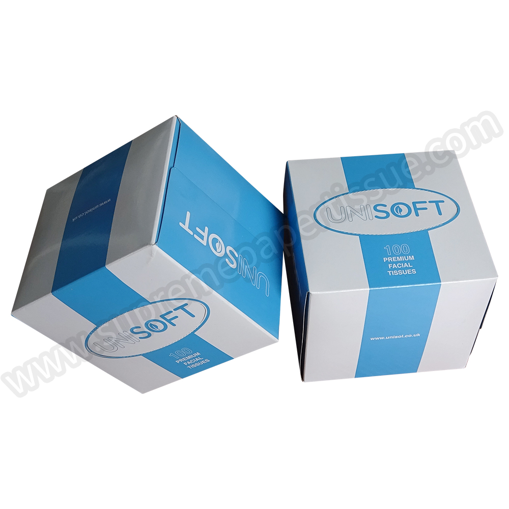 Cube Box Facial Tissue Virgin White - Box Facial Tissue - 2