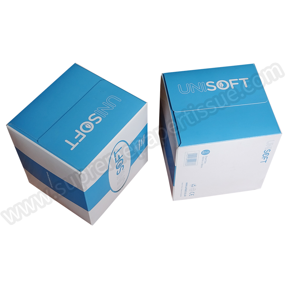 Cube Box Facial Tissue Virgin White - Box Facial Tissue - 3
