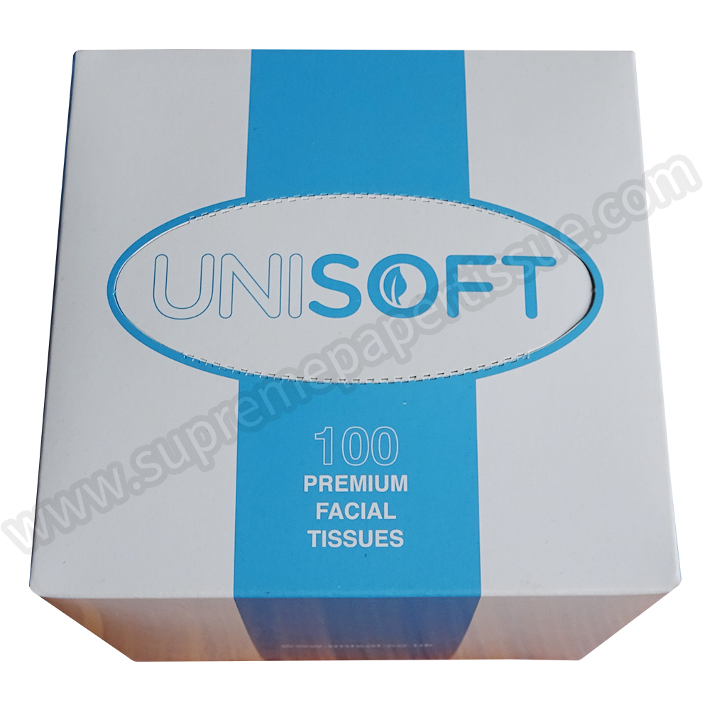 Cube Box Facial Tissue Virgin White - Box Facial Tissue - 4