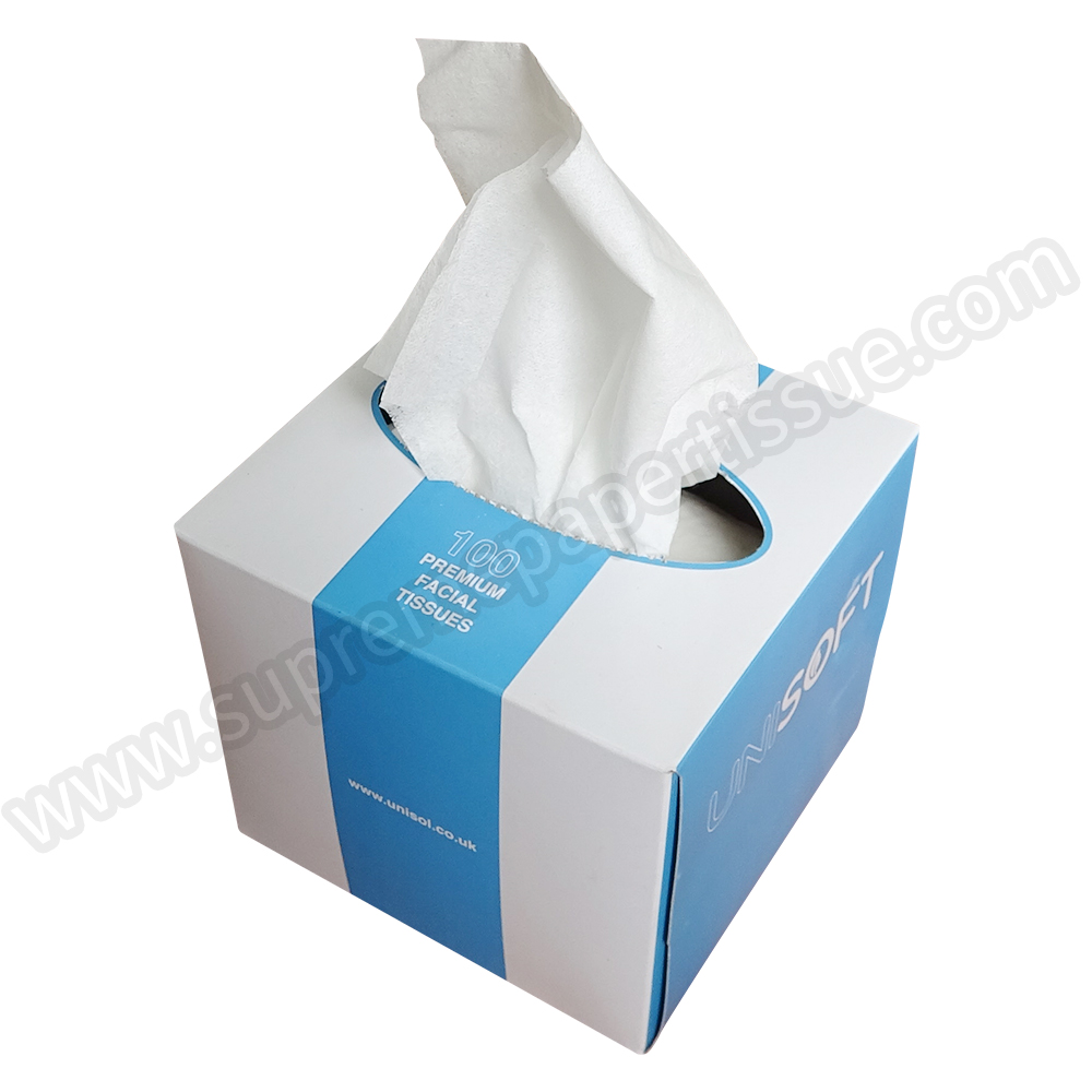 Cube Box Facial Tissue Virgin White - Box Facial Tissue - 7
