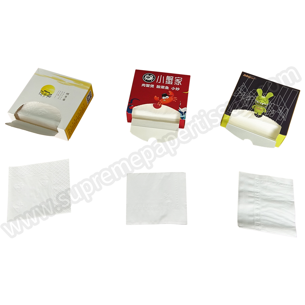 Box Napkin Tissue 1/4 Fold Virgin - Napkin Tissue - 4