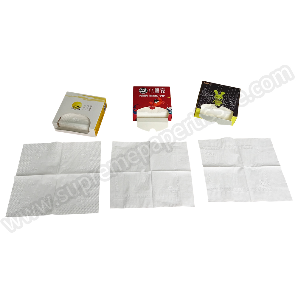 Box Napkin Tissue 1/4 Fold Virgin - Napkin Tissue - 5