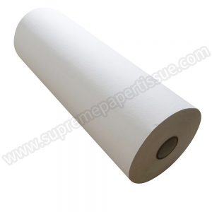 Quilted 2Ply Medical Bed Roll Towel Virgin White