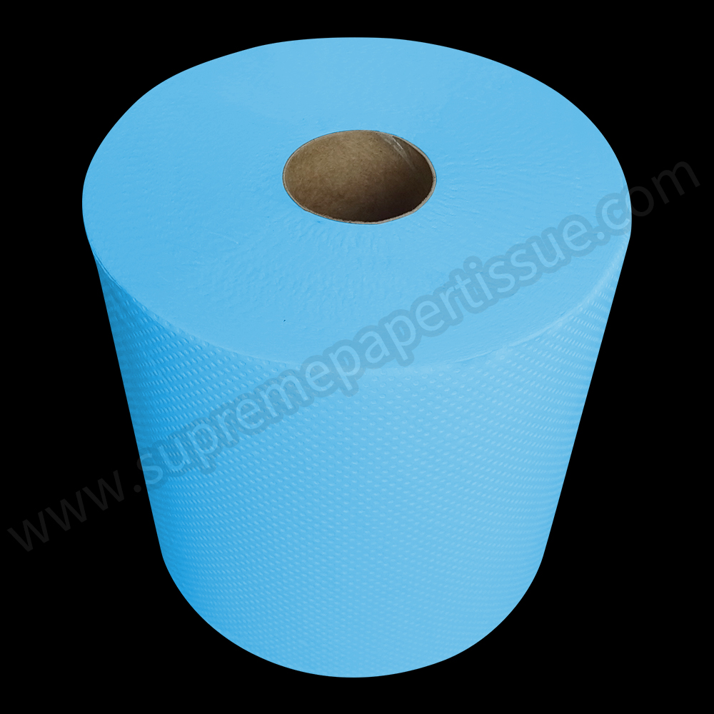 Center Pull Paper Towel Blue(Soft Paper) - Centre Pull Paper Hand Towel - 1
