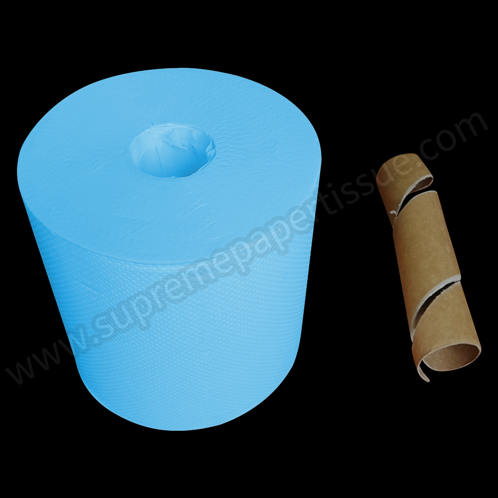 Center Pull Paper Towel Blue(Soft Paper) - Centre Pull Paper Hand Towel - 4