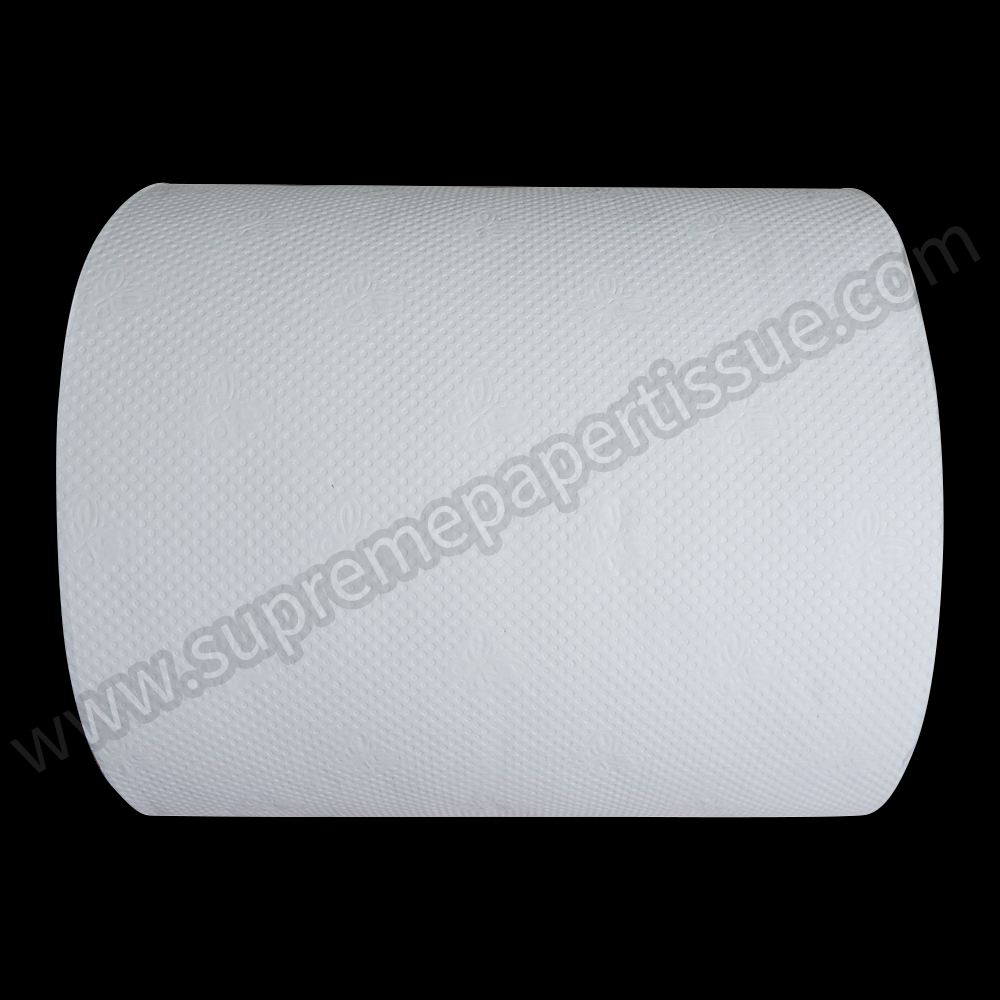 Quilted 2Ply Hardwound Roll Paper Hand Towel Virgin White - Air Paper Series Products - 4