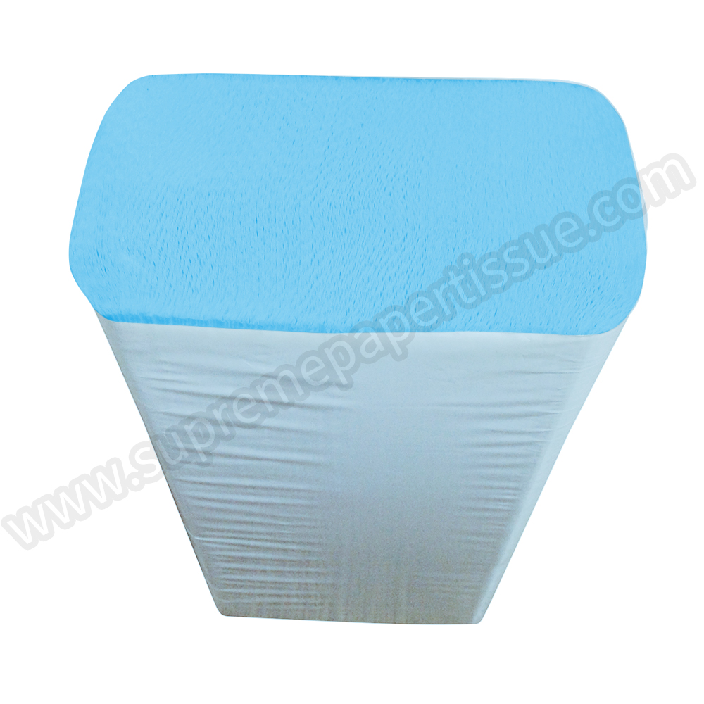 Multifold Paper Hand Towel Recycle Blue - Paper Hand Towel - 2