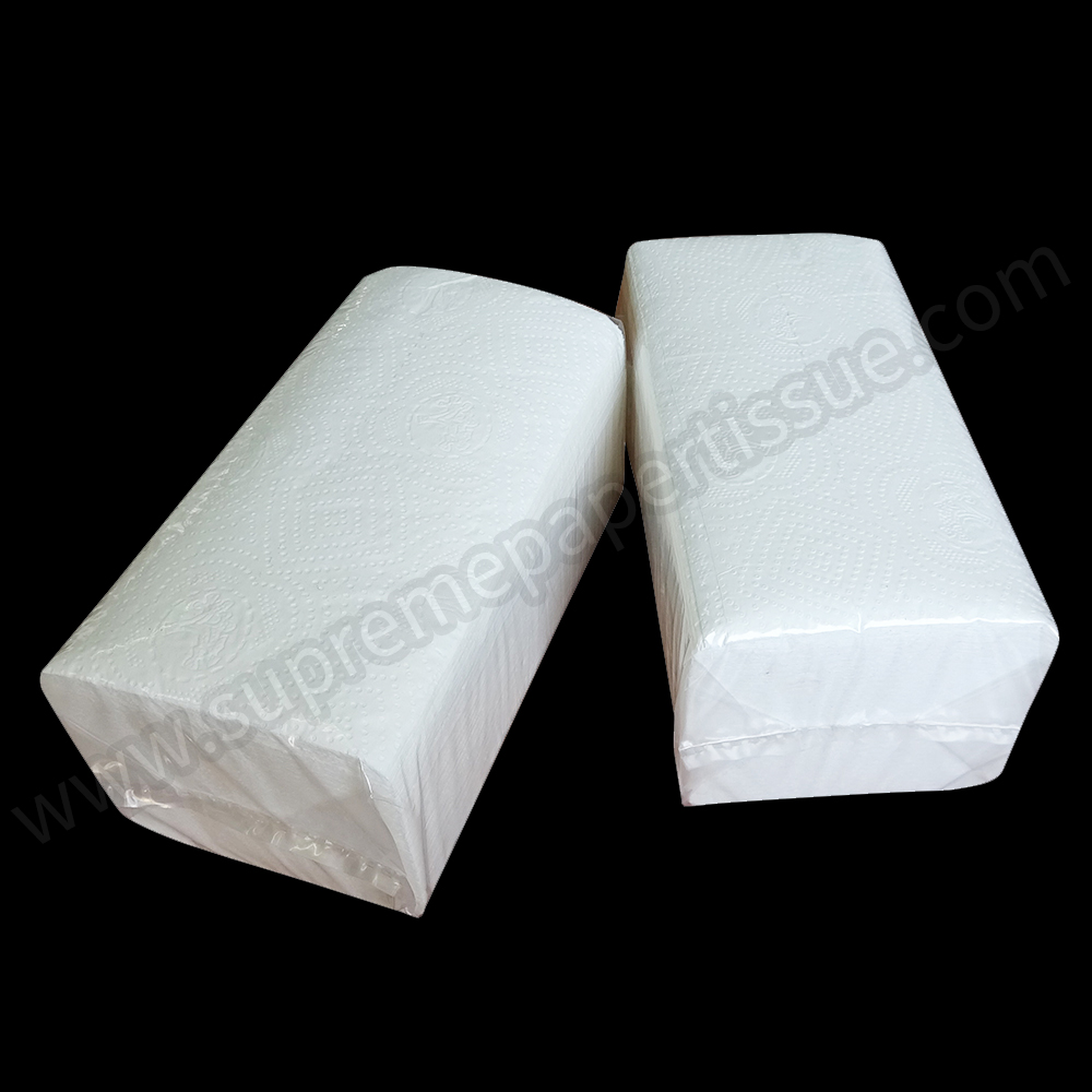 Interfold Wipe Towel 1/2 Fold Virgin White