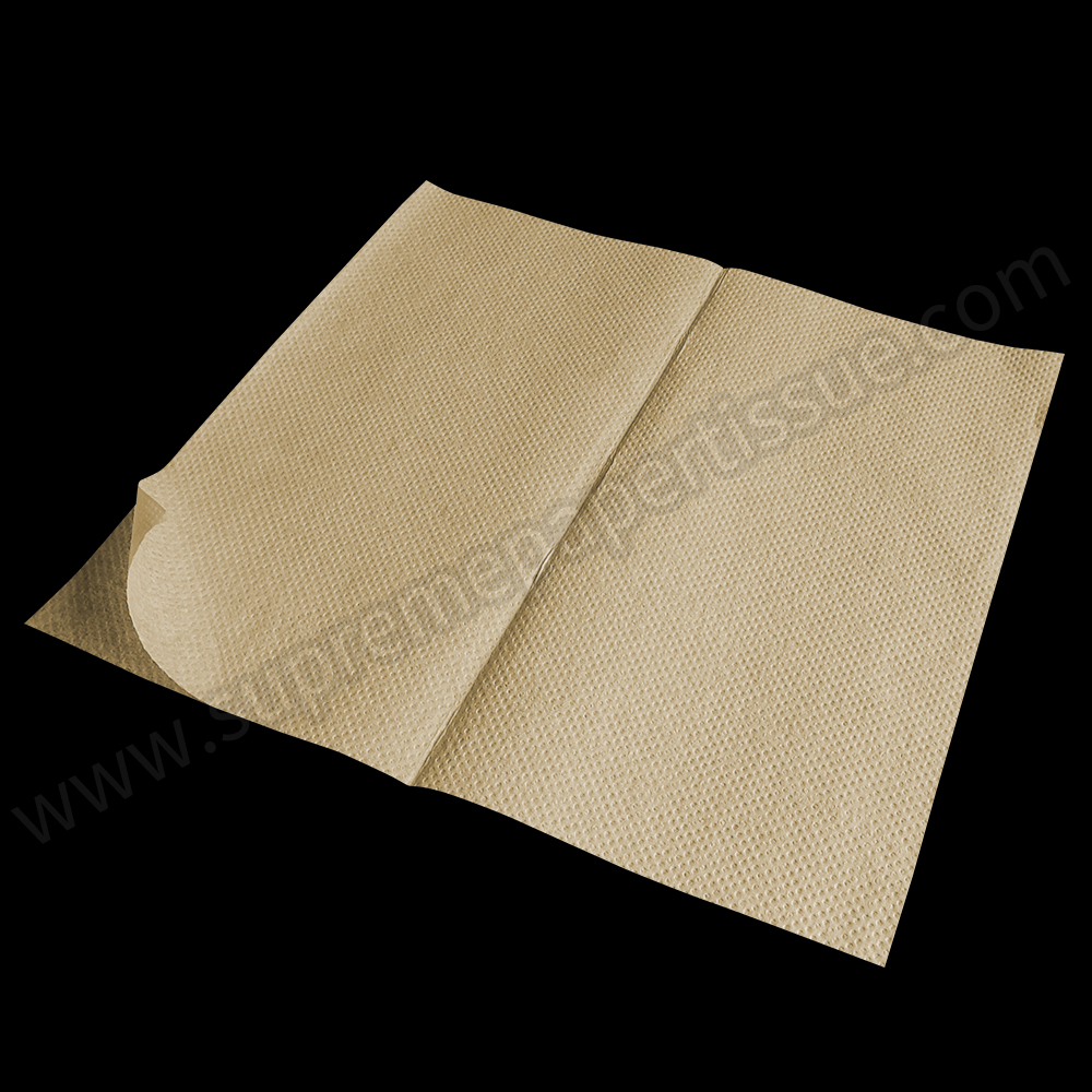 Quilted 2Ply V Fold Paper Hand Towel Bamboo Natural - Air Paper Series Products - 11
